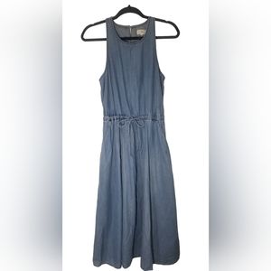 Lou & Grey chambray dress Size S